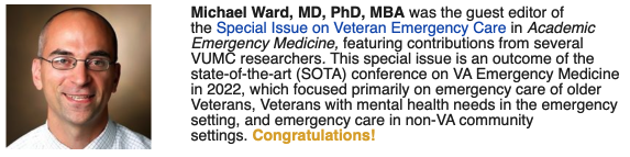 Michael Ward Accolade