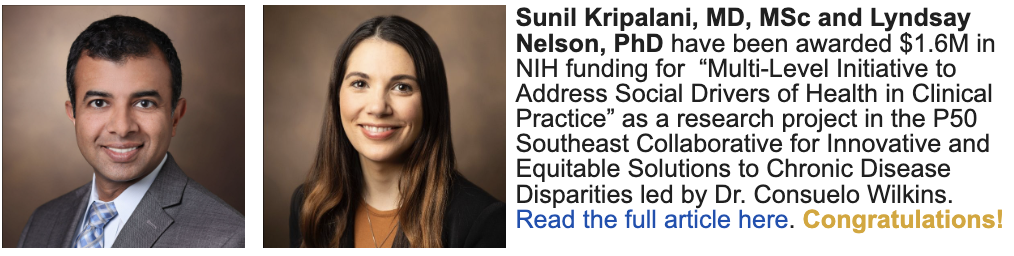 Lyndsay Nelson and Sunil Kripalani Accolade